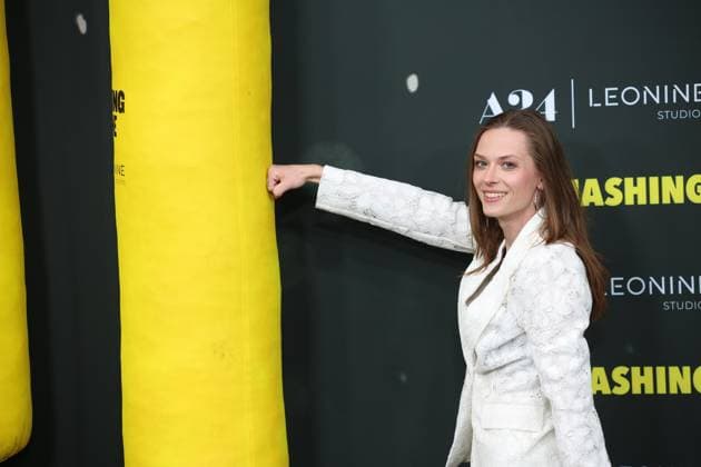Premiere THE SMASHING MASHINE Zwischen Triumph und Abgrund Nadja Gallera Deutschlandpremiere im Berliner Zoo Palast Kino von THE SMASHING MASHINE Zwischen Triumph und Abgrund
