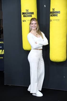 Deutschlandpremiere von THE SMASHING MACHINE Natalie Zimmermann bei der Deutschlandpremiere von THE SMASHING MACHINE in Berlin Datum 22.09..2025 Copyright: xEventpressxBerndtx
