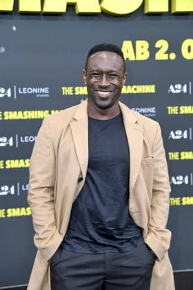 Deutschlandpremiere von THE SMASHING MACHINE Jerry Kwarteng bei der Deutschlandpremiere von THE SMASHING MACHINE in Berlin Datum 22.09..2025 Copyright: xEventpressxBerndtx