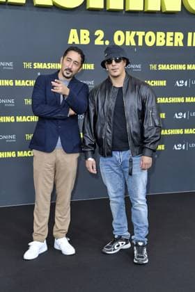 Deutschlandpremiere von THE SMASHING MACHINE Eko Fresh und Farid Bang bei der Deutschlandpremiere von THE SMASHING MACHINE in Berlin Datum 22.09..2025 Copyright: xEventpressxBerndtx