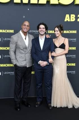 Deutschlandpremiere von THE SMASHING MACHINE Dwayne Johnson, Benny Safdie und Emily Blunt bei der Deutschlandpremiere von THE SMASHING MACHINE in Berlin Datum 22.09..2025 Copyright: xEventpressxBerndtx