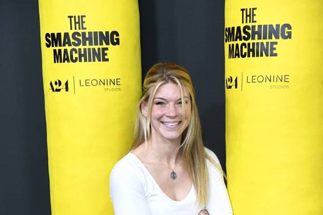 Deutschlandpremiere von THE SMASHING MACHINE Natalie Zimmermann bei der Deutschlandpremiere von THE SMASHING MACHINE in Berlin Datum 22.09..2025 Copyright: xEventpressxBerndtx