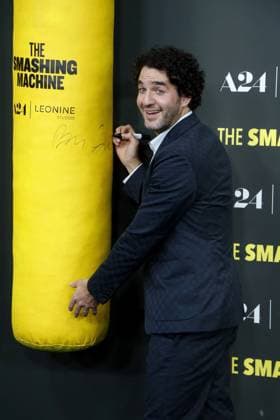 The Smashing Machine , Filmpremiere im Zoo Palast, Berlin, 22.09.2025 Bennie Safide bei der Premiere von THE SMASHING MACHINE , im Zoo Palast in Berlin am 22.09.2025 Berlin Zoo Palast Copyright: xAnitaxBuggex