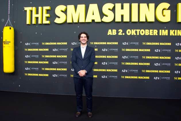 The Smashing Machine , Filmpremiere im Zoo Palast, Berlin, 22.09.2025 Regisseur Benny Safdie, THE SMASHING MACHINE , Red Carpet zur Deutschland-Premiere im ZOO PALAST, Berlin, 22.09.2025 Berlin Zoo Palast Deutschland, germany Copyright: xChristianxBehringx