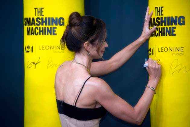 The Smashing Machine , Filmpremiere im Zoo Palast, Berlin, 22.09.2025 Emily Blunt, THE SMASHING MACHINE , Red Carpet zur Deutschland-Premiere im ZOO PALAST, Berlin, 22.09.2025 Berlin Zoo Palast Deutschland, germany Copyright: xChristianxBehringx