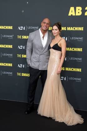 The Smashing Machine , Filmpremiere im Zoo Palast, Berlin, 22.09.2025 Dwayne Johnson, Emily Blunt, THE SMASHING MACHINE , Red Carpet zur Deutschland-Premiere im ZOO PALAST, Berlin, 22.09.2025 Berlin Zoo Palast Deutschland, germany Copyright: xChristianxBehringx