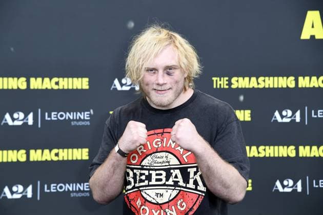 Deutschlandpremiere von THE SMASHING MACHINE Frederic Vosgroene (DER NEANDERTALER) bei der Deutschlandpremiere von THE SMASHING MACHINE in Berlin Datum 22.09..2025 Copyright: xEventpressxBerndtx