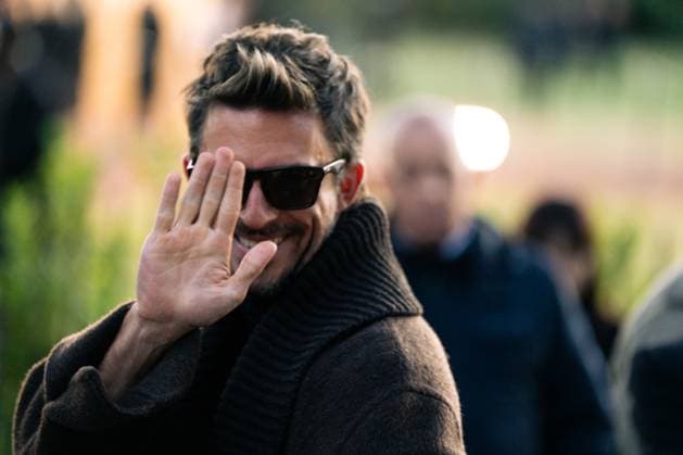 Burberry show at the London Fashion Week - 22 Sep 2025 Jonathan Bailey attends the Burberry show during the London Fashion Week at Hyde Park. London United Kingdom Copyright: xLounisxTiarx xSOPAxImagesx _DSC7309