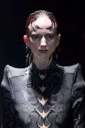 Hengdi Wang SS26 Show at London Fashion Week LONDON, UNITED KINGDOM - SEPTEMBER 22: A model walks the runway during Hengdi Wang Spring Summer 2026 show at London Fashion Week in London, United Kingdom on September 22, 2025. Wiktor Szymanowicz Anadolu London United Kingdom. Editorial use only. Please get in touch for any other usage.  Copyright: x2025xAnadoluxWiktorxSzymanowiczx