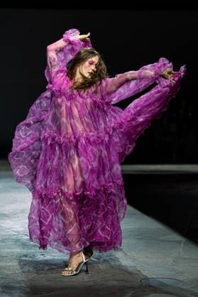 LFW - Ashish Runway A model walks the runway at the Ashish show during London Fashion Week September 2025Photo by LounisPhotography ABACAPRESS.COM London United Kingdom  Copyright: xLounisPhotography ABACAx