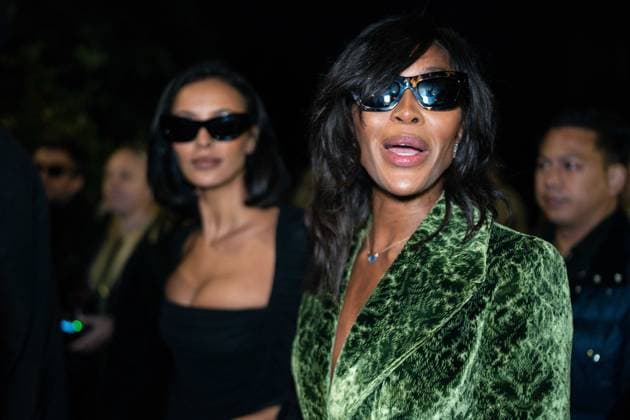 Bilder des Jahres 2025, Entertainment 09 September Burberry - Arrivals - LFW September 2025 Maya Jama and Naomi Campbell attend the Burberry show during London Fashion Week September 2025 at Hyde Park, Credit:Lounis Tiar Avalon United Kingdom, London, Kensington Garden  Copyright: xLounisxTiarx xAvalonx 1039455069