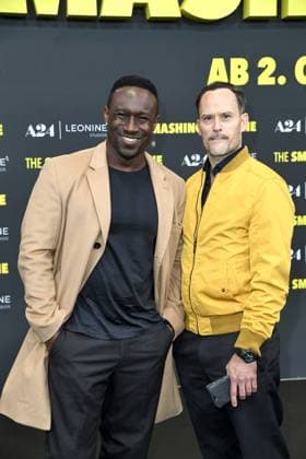 Jerry Kwarteng und Nico Birnbaum bei der Deutschlandpremiere von THE SMASHING MACHINE in Berlin am 22.09.2025