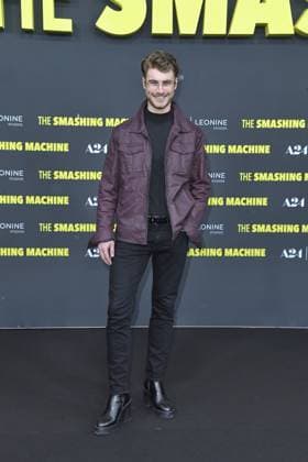 Linus Weber bei der Deutschlandpremiere von THE SMASHING MACHINE in Berlin am 22.09.2025