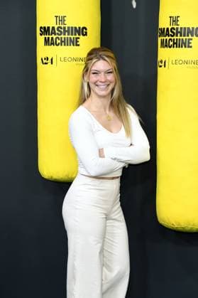 Natalie Zimmermann bei der Deutschlandpremiere von THE SMASHING MACHINE in Berlin am 22.09.2025