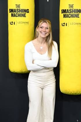 Natalie Zimmermann bei der Deutschlandpremiere von THE SMASHING MACHINE in Berlin am 22.09.2025