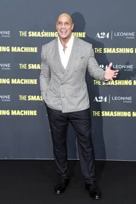 Dwayne Johnson bei der Deutschlandpremiere von THE SMASHING MACHINE in Berlin am 22.09.2025