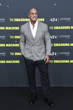 Dwayne Johnson bei der Deutschlandpremiere von THE SMASHING MACHINE in Berlin am 22.09.2025