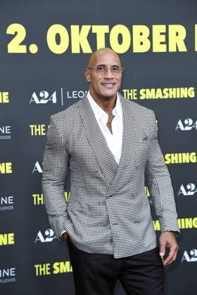 Dwayne Johnson bei der Deutschlandpremiere von THE SMASHING MACHINE in Berlin am 22.09.2025