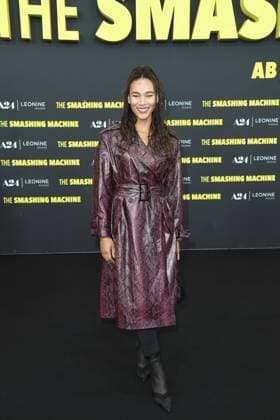 Marie Mouroum bei der Deutschlandpremiere von THE SMASHING MACHINE in Berlin am 22.09.2025