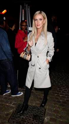 Burberry Summer 2026 Show - After-Party Burberry Summer 2026 Show - After-Party LONDON, ENGLAND - SEPTEMBER 22: Nicky Hilton Rothschild een leaving the after-party following the Burberry Summer 2026 show during London Fashion Week at the temporarily reopened Chiltern Firehouse on September 22, 2025 in London, England. Byline: James James Smart Pictures Think Pictures think Smart GOT A TIP STORY? CALL OR E-MAIL TEAM SMART Ed@smartpictures.co.uk Mary@smartpictures.co.uk info@smartpictures.co.uk web site:smartpictures.co.uk Office :Telephone: +44 7956 245606, Credit:James Avalon  Copyright: xJamesx xAvalonx 1039481778