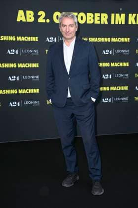Till Schmerbeck bei der Premiere des Kinofilms The Smashing Machine im Zoo Palast. Berlin, 22.09.2025