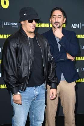 Farid Bang und Eko Fresh bei der Premiere des Kinofilms The Smashing Machine im Zoo Palast. Berlin, 22.09.2025
