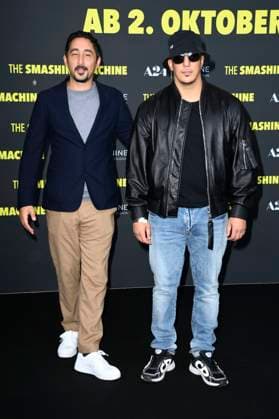 Eko Fresh und Farid Bang bei der Premiere des Kinofilms The Smashing Machine im Zoo Palast. Berlin, 22.09.2025