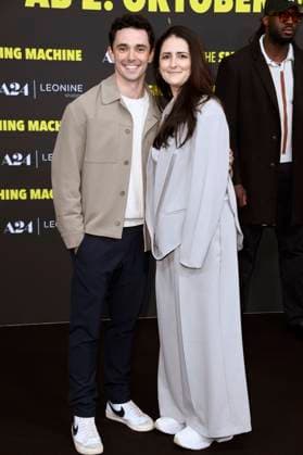 Marc Weinmann mit Begleitung bei der Premiere des Kinofilms The Smashing Machine im Zoo Palast. Berlin, 22.09.2025