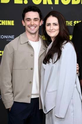 Marc Weinmann mit Begleitung bei der Premiere des Kinofilms The Smashing Machine im Zoo Palast. Berlin, 22.09.2025