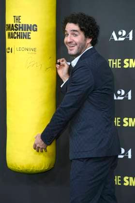 Benny Safdie bei der Premiere des Kinofilms The Smashing Machine im Zoo Palast. Berlin, 22.09.2025