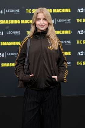 Emilia Pieske bei der Premiere des Kinofims The Smashing Machine im Zoo Palast. Berlin, 22.09.2025