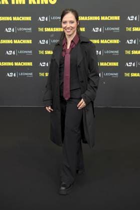 Nadja Jo Klapper bei der Premiere des Kinofims The Smashing Machine im Zoo Palast. Berlin, 22.09.2025