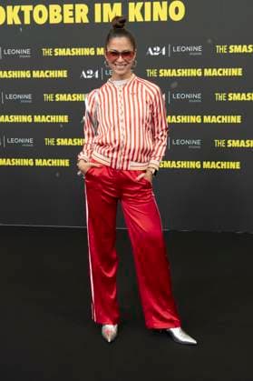 Zora Alber bei der Premiere des Kinofims The Smashing Machine im Zoo Palast. Berlin, 22.09.2025