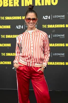 Zora Alber bei der Premiere des Kinofims The Smashing Machine im Zoo Palast. Berlin, 22.09.2025