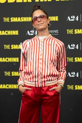 Zora Alber bei der Premiere des Kinofims The Smashing Machine im Zoo Palast. Berlin, 22.09.2025