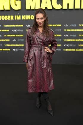 Marie Mouroum bei der Premiere des Kinofims The Smashing Machine im Zoo Palast. Berlin, 22.09.2025