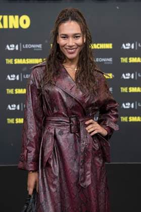 Marie Mouroum bei der Premiere des Kinofims The Smashing Machine im Zoo Palast. Berlin, 22.09.2025