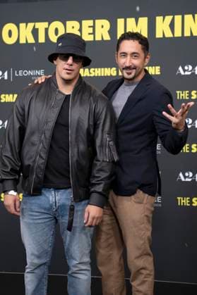 Farid Bang und Eko Fresh bei der Premiere des Kinofims The Smashing Machine im Zoo Palast. Berlin, 22.09.2025