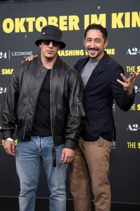 Farid Bang und Eko Fresh bei der Premiere des Kinofims The Smashing Machine im Zoo Palast. Berlin, 22.09.2025
