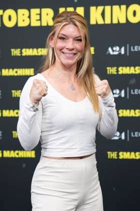 Natalie Zimmermann bei der Premiere des Kinofims The Smashing Machine im Zoo Palast. Berlin, 22.09.2025