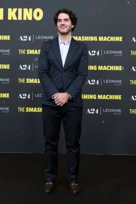 Benny Safdie bei der Premiere des Kinofims The Smashing Machine im Zoo Palast. Berlin, 22.09.2025