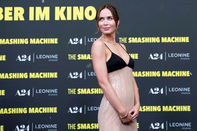 Emily Blunt bei der Premiere des Kinofims The Smashing Machine im Zoo Palast. Berlin, 22.09.2025