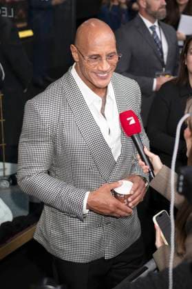 Dwayne Johnson bei der Premiere des Kinofims The Smashing Machine im Zoo Palast. Berlin, 22.09.2025