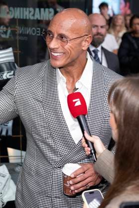 Dwayne Johnson bei der Premiere des Kinofims The Smashing Machine im Zoo Palast. Berlin, 22.09.2025