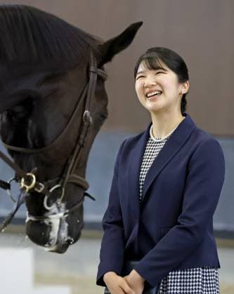 Princess Aiko visits horse park Japanese Princess Aiko visits Equestrian Park in Tokyo on Sept. 23, 2025, designated horse day by the Japan Racing Association.  A14AA0004873661P