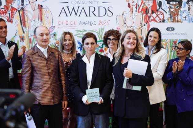 Milan, The 25th edition of the Chi è Chi Fashion Community Awards during Milan Women s Fashion Week Spring Summer 2026 at Palazzo Marino. Pictured: Maria Grazia Chiuri (Italian designer)  Copyright: xAlessandroxBremecx xipa-agency.netx xx IPA_Agency_IPA65595332