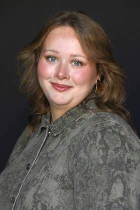 Marie Helweg Augustsen bei einem exklusiven Photoshooting mit dem Team des Kinofilms Vaegtlos Weightless auf dem 73. Internationalen Filmfestival San Sebastian Festival Internacional de Cine de San Sebastian im Hotel Maria Cristina. San Sebastian, 23.09.2025