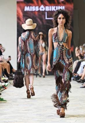 Milan,Italy Miss Bikini brand s Spring Summer 2026 collection presentation show In the photo:Miss Bikini show  Copyright: xNickxZonnax xipa-agency.netx xNickxZonnax IPA_Agency_IPA65613260