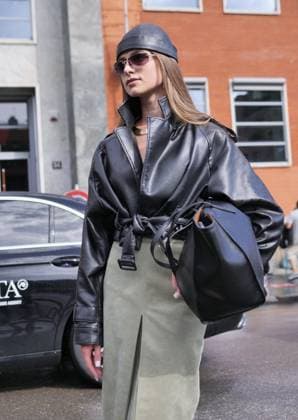 Milan, Milan Women s Fashion Week Spring Summer 2026 - Women s Fashion, Spring Summer 2026 - Diesel fashion show - arrivals - In the photo: guest  Copyright: xLucaxPontix xipa-agency.netx xLucaPonti IpaAgencyx IPA_Agency_IPA65618015