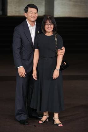 Milan, Milan Women s Fashion Week Spring Summer 2026 - Women s Fashion, Spring Summer 2026 - Gucci fashion show - guests in the photo: Ronnie Chieng  Copyright: xRiccardoxGIordanox xipa-agency.netx xRiccardoxGiordano IPAx IPA_Agency_IPA65619777